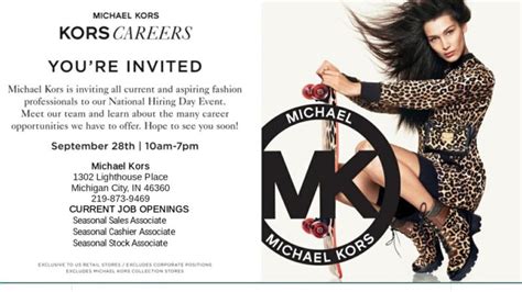 michael kors corporate jobs.